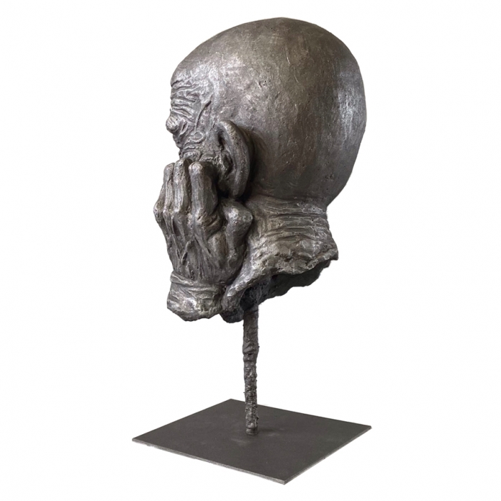 escultura busto buscando los recuerdos posterior escultura busto buscando los recuerdos posterior