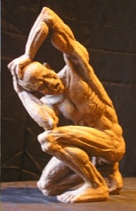 Locura. Frontal. Terracota