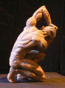 Locura. Trasera. Terracota