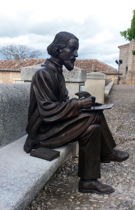 Poeta Jose Zorrilla, Bronce. Lerma. Burgos