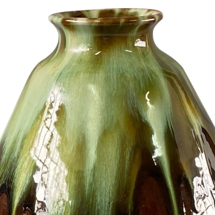 jarrón escurridos detalle boca