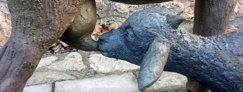 Escultura Cabras. 2017