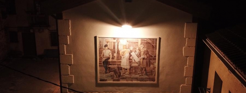 Mural de cerámica
